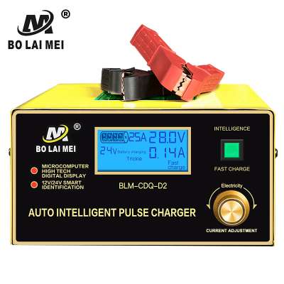 25A AGM pulse repair high power golfcart pulse repair charger for battery charger